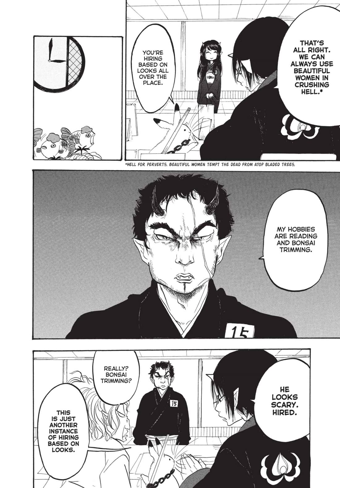 Hoozuki no Reitetsu Chapter 163.5 page 10 - Chapter 163.5: INTERVIEW