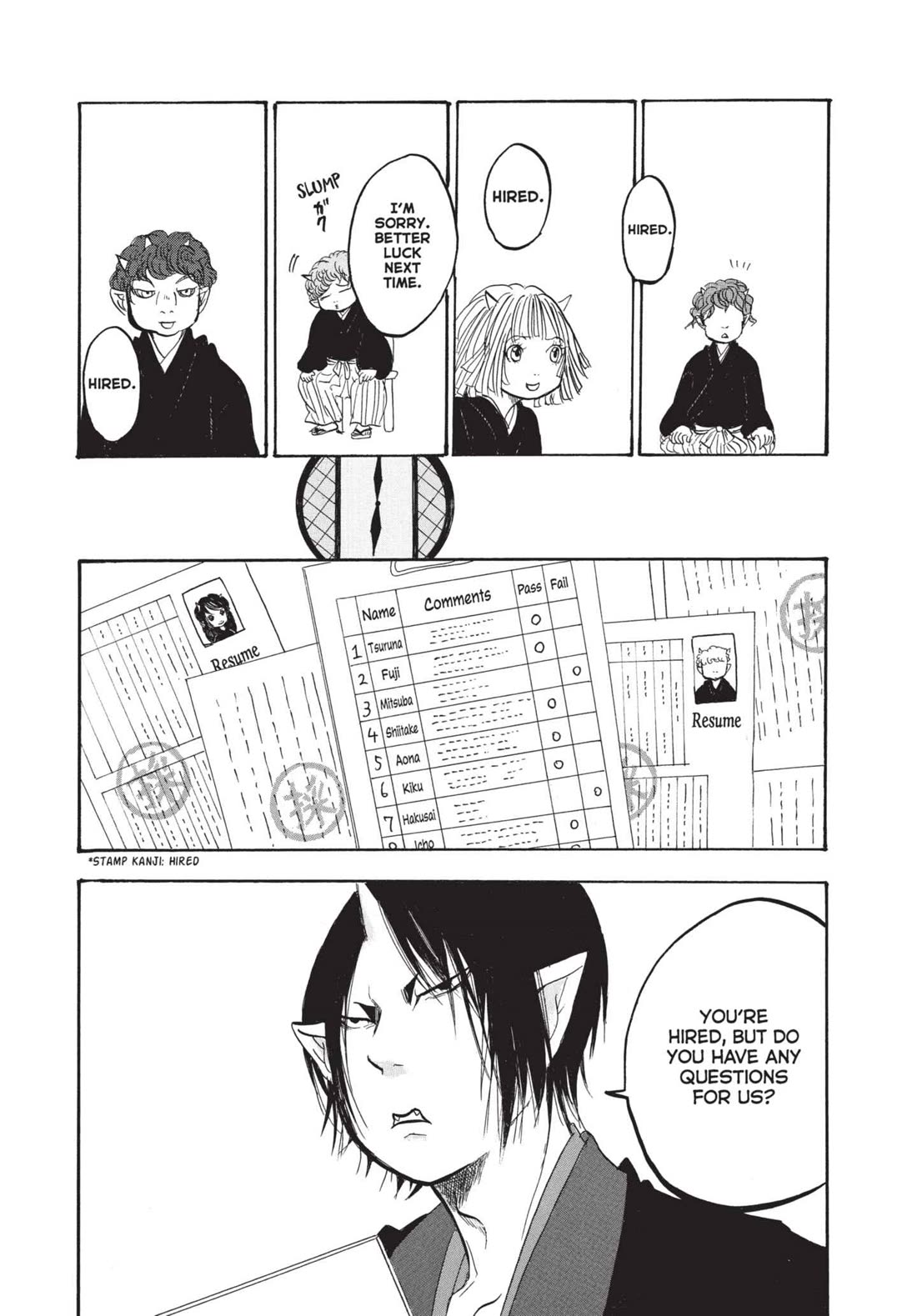 Hoozuki no Reitetsu Chapter 163.5 page 15 - Chapter 163.5: INTERVIEW