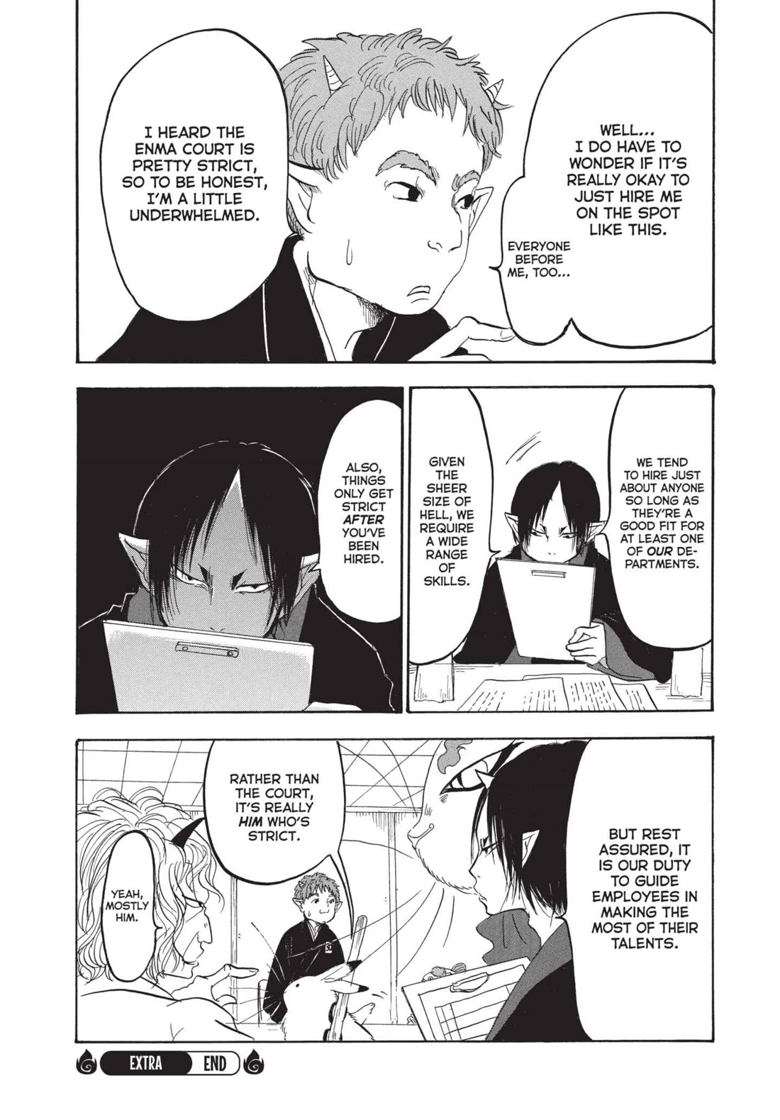 Hoozuki no Reitetsu Chapter 163.5 page 16 - Chapter 163.5: INTERVIEW