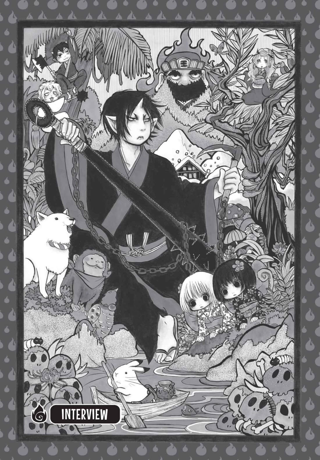 Hoozuki no Reitetsu Chapter 163.5 page 2 - Chapter 163.5: INTERVIEW