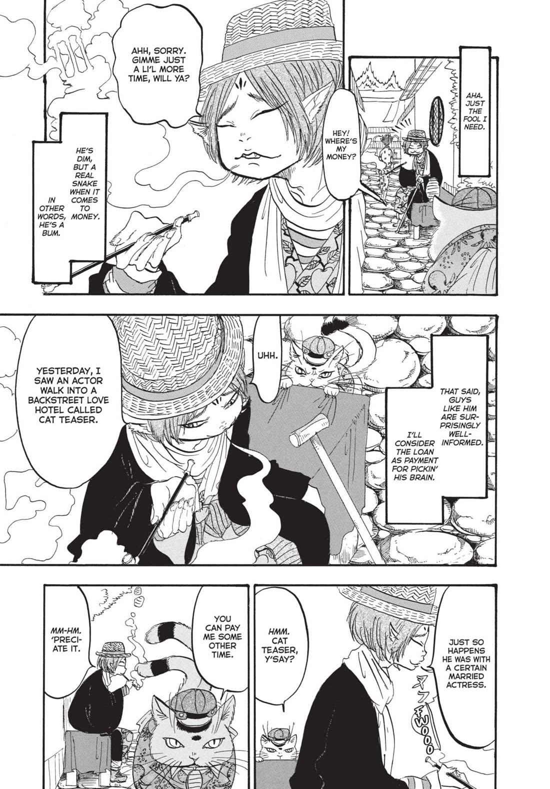 Hoozuki no Reitetsu Chapter 163 page 13 - Chapter 163: COVERED IN FUR AND CAT ASHES
