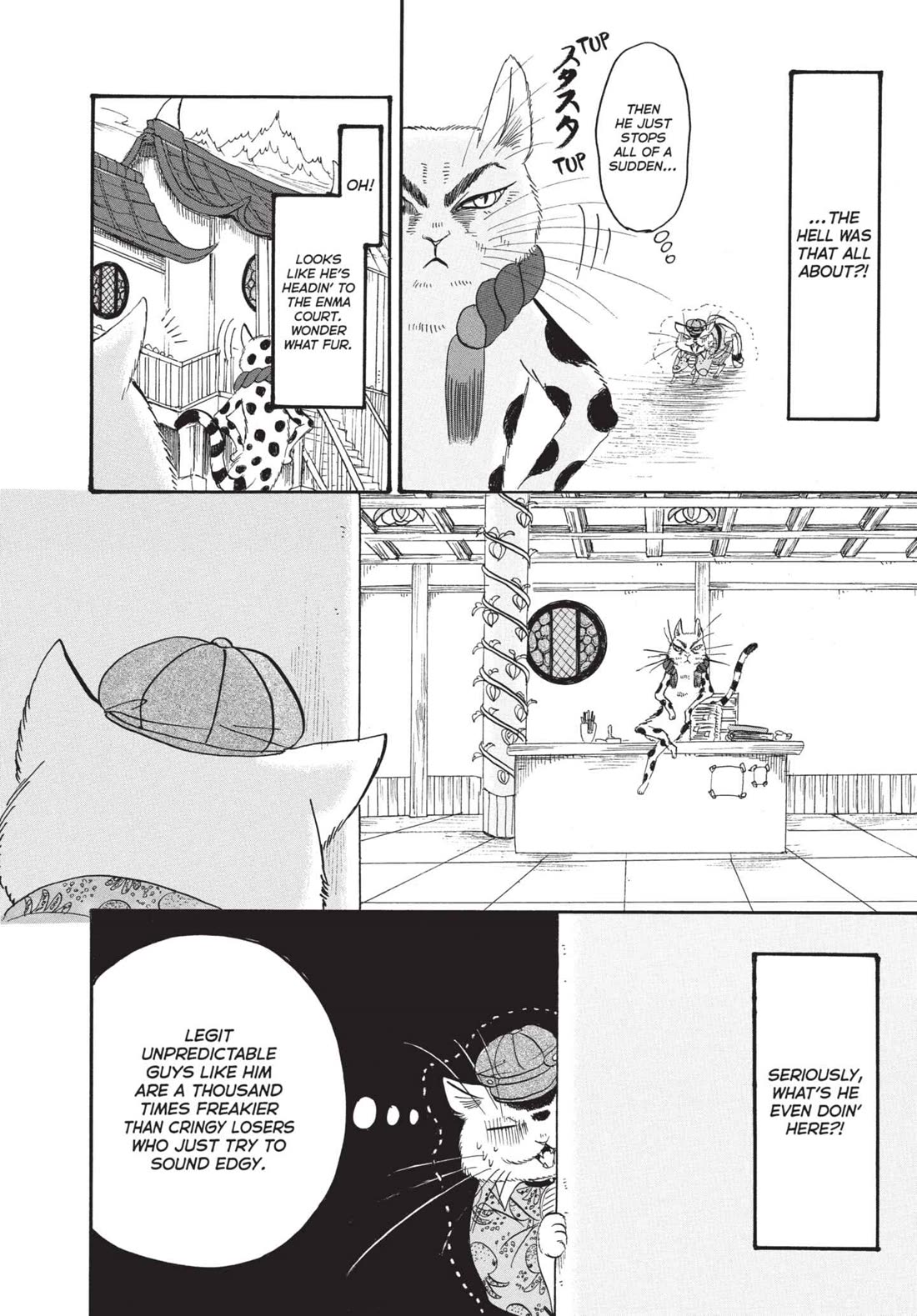 Hoozuki no Reitetsu Chapter 163 page 6 - Chapter 163: COVERED IN FUR AND CAT ASHES