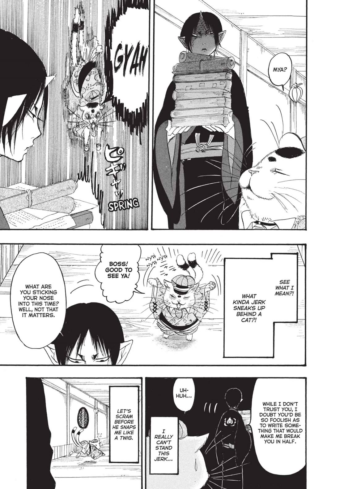 Hoozuki no Reitetsu Chapter 163 page 9 - Chapter 163: COVERED IN FUR AND CAT ASHES