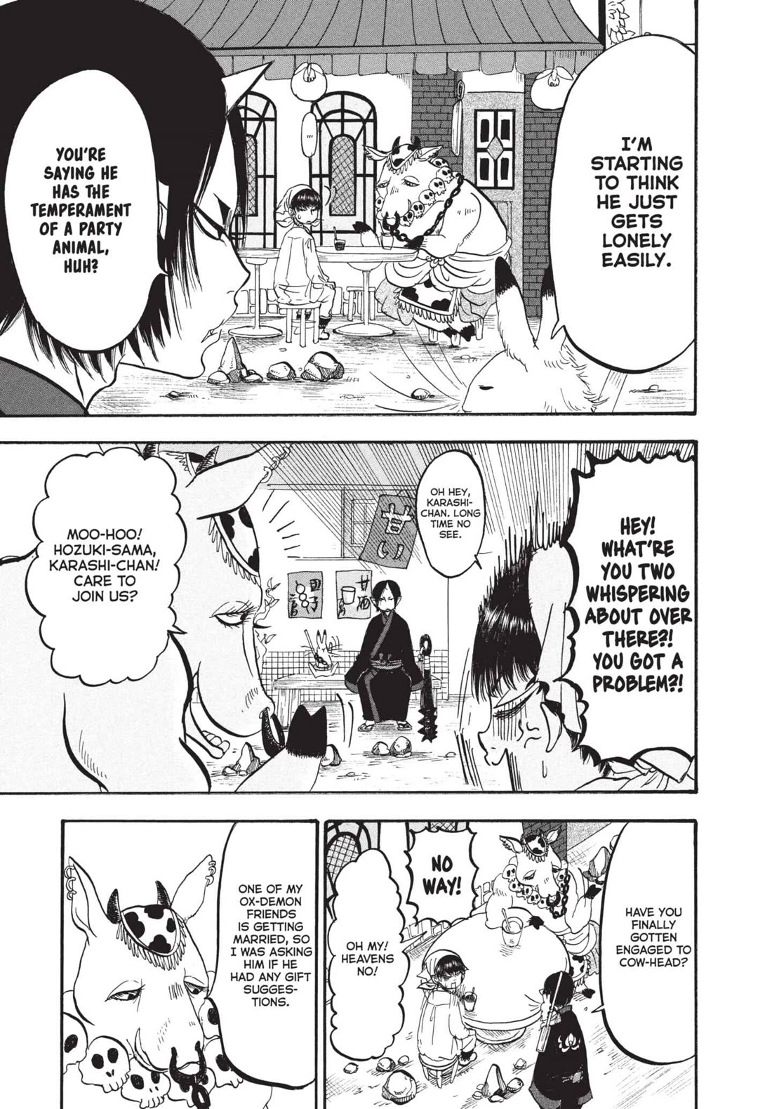 Hoozuki no Reitetsu Chapter 164 page 11 - Chapter 164: TYPES