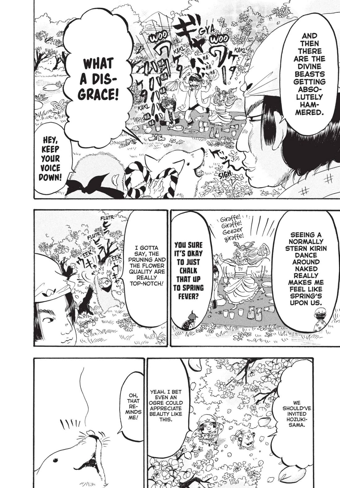 Hoozuki no Reitetsu Chapter 165 page 4 - Chapter 165: THE BLOSSOM FRONT