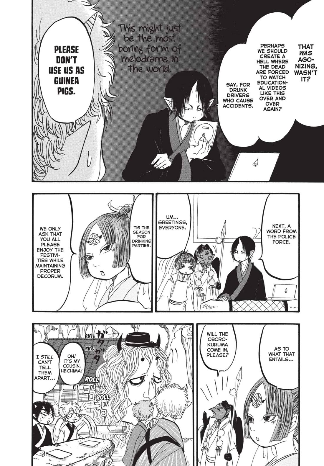 Hoozuki no Reitetsu Chapter 168 page 10 - Chapter 168: OGRE SOAKERS