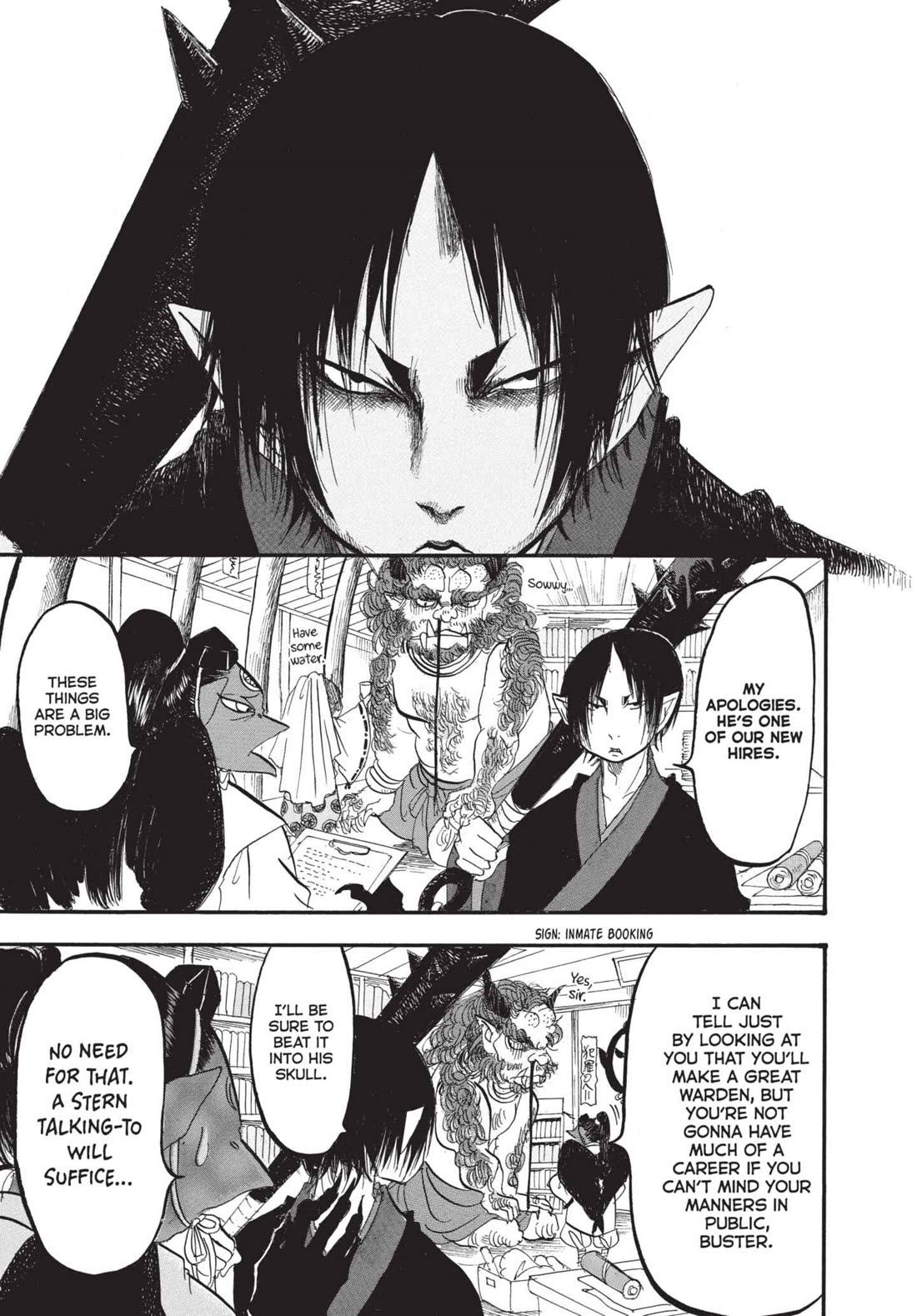 Hoozuki no Reitetsu Chapter 168 page 3 - Chapter 168: OGRE SOAKERS