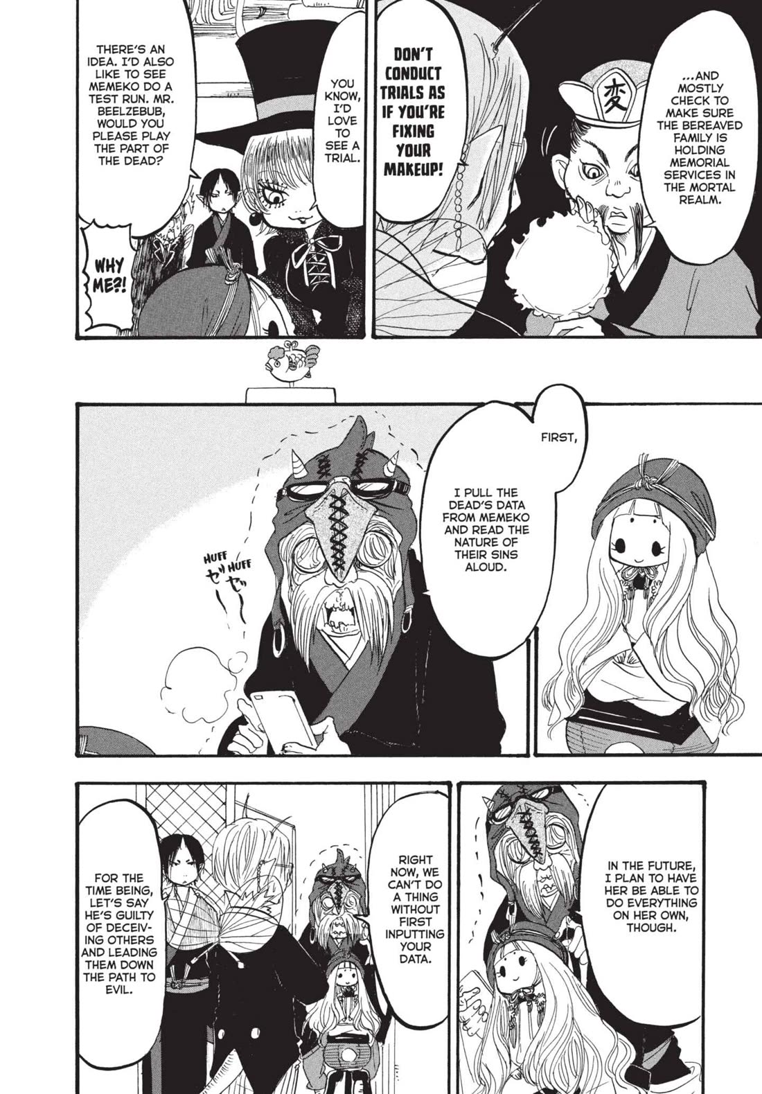 Hoozuki no Reitetsu Chapter 170 page 12 - Chapter 170: THE MECHANICAL CHIEF OF STAFF