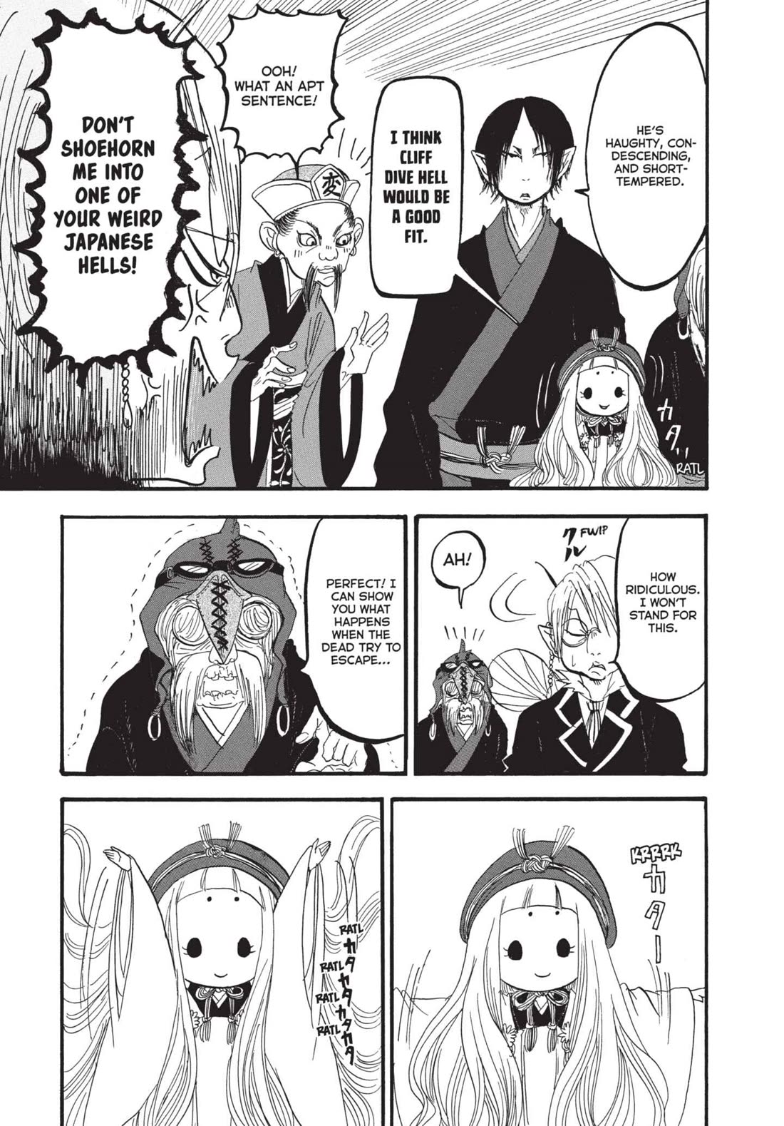 Hoozuki no Reitetsu Chapter 170 page 13 - Chapter 170: THE MECHANICAL CHIEF OF STAFF
