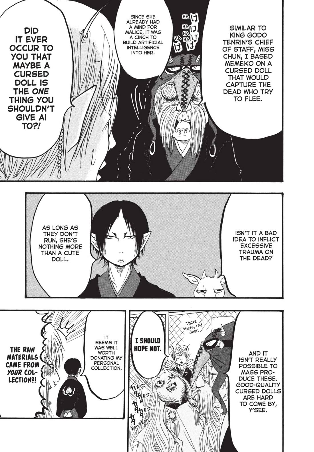 Hoozuki no Reitetsu Chapter 170 page 15 - Chapter 170: THE MECHANICAL CHIEF OF STAFF