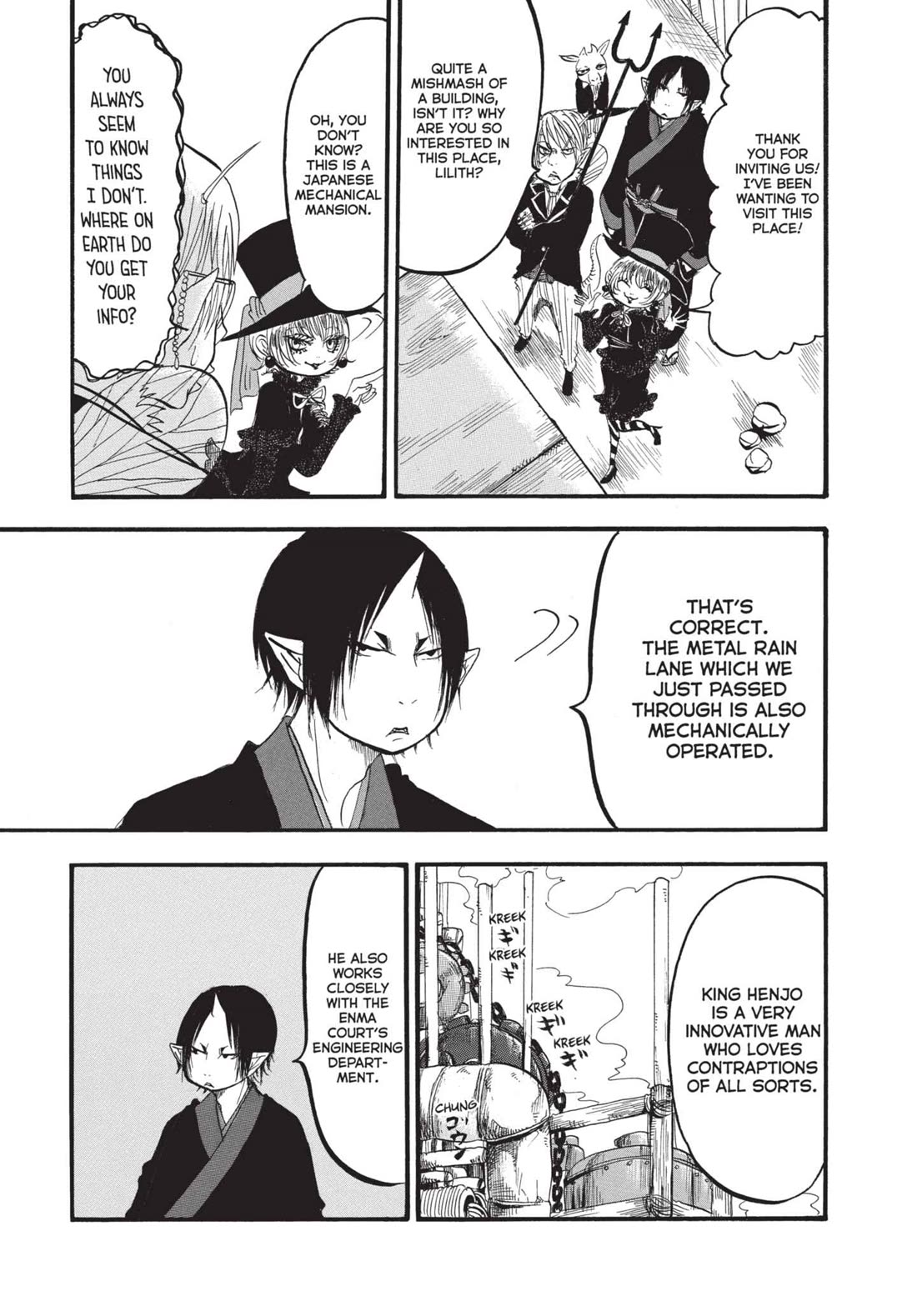 Hoozuki no Reitetsu Chapter 170 page 5 - Chapter 170: THE MECHANICAL CHIEF OF STAFF