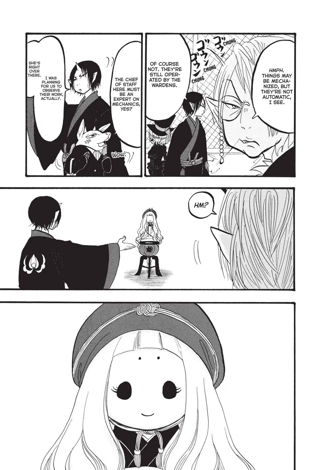 Hoozuki no Reitetsu Chapter 170 page 7 - Chapter 170: THE MECHANICAL CHIEF OF STAFF