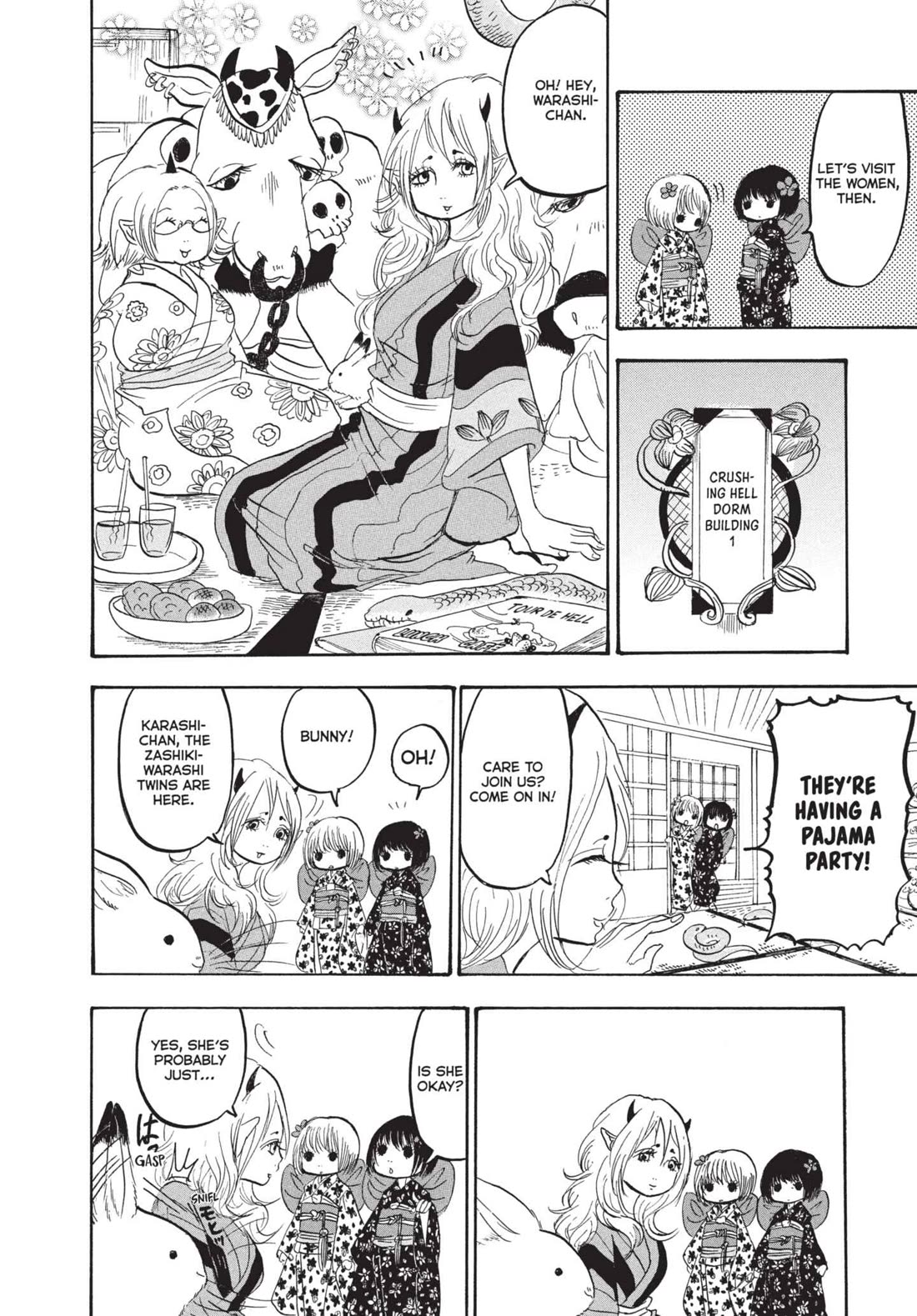 Hoozuki no Reitetsu Chapter 171 page 8 - Chapter 171: THE ZASHIKI-WARASHI'S LONG NIGHT