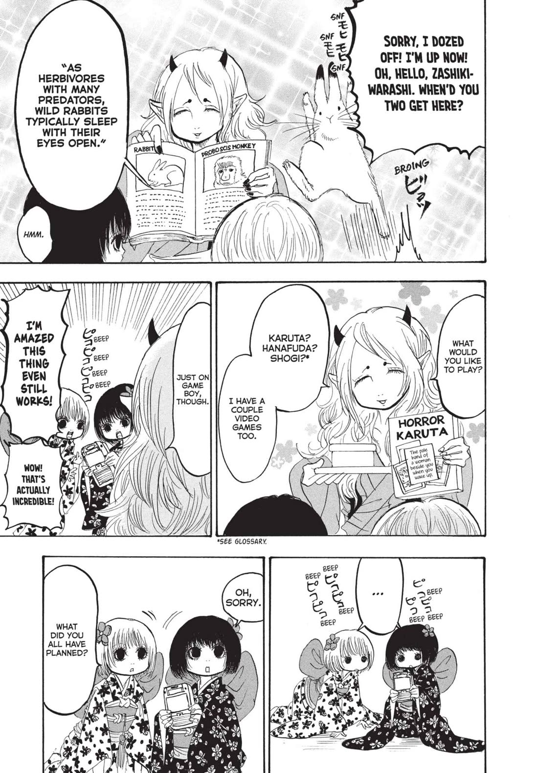 Hoozuki no Reitetsu Chapter 171 page 9 - Chapter 171: THE ZASHIKI-WARASHI'S LONG NIGHT