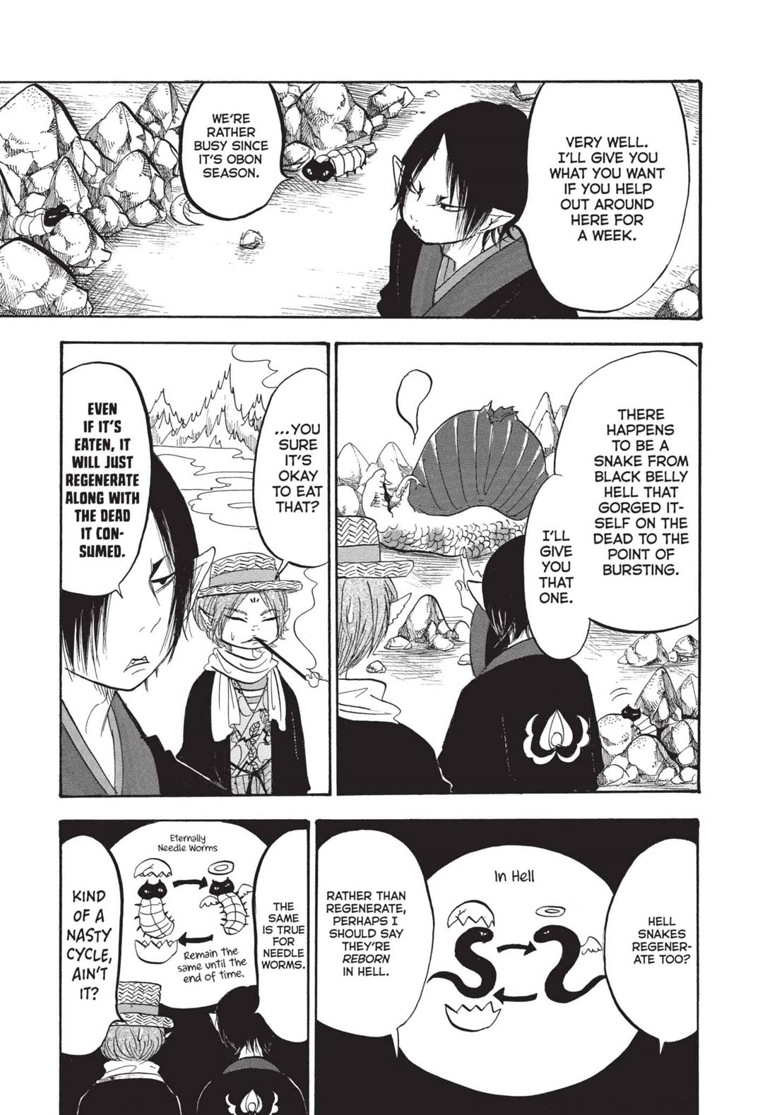 Hoozuki no Reitetsu Chapter 173 page 7 - Chapter 173: GON GETS TO WORK