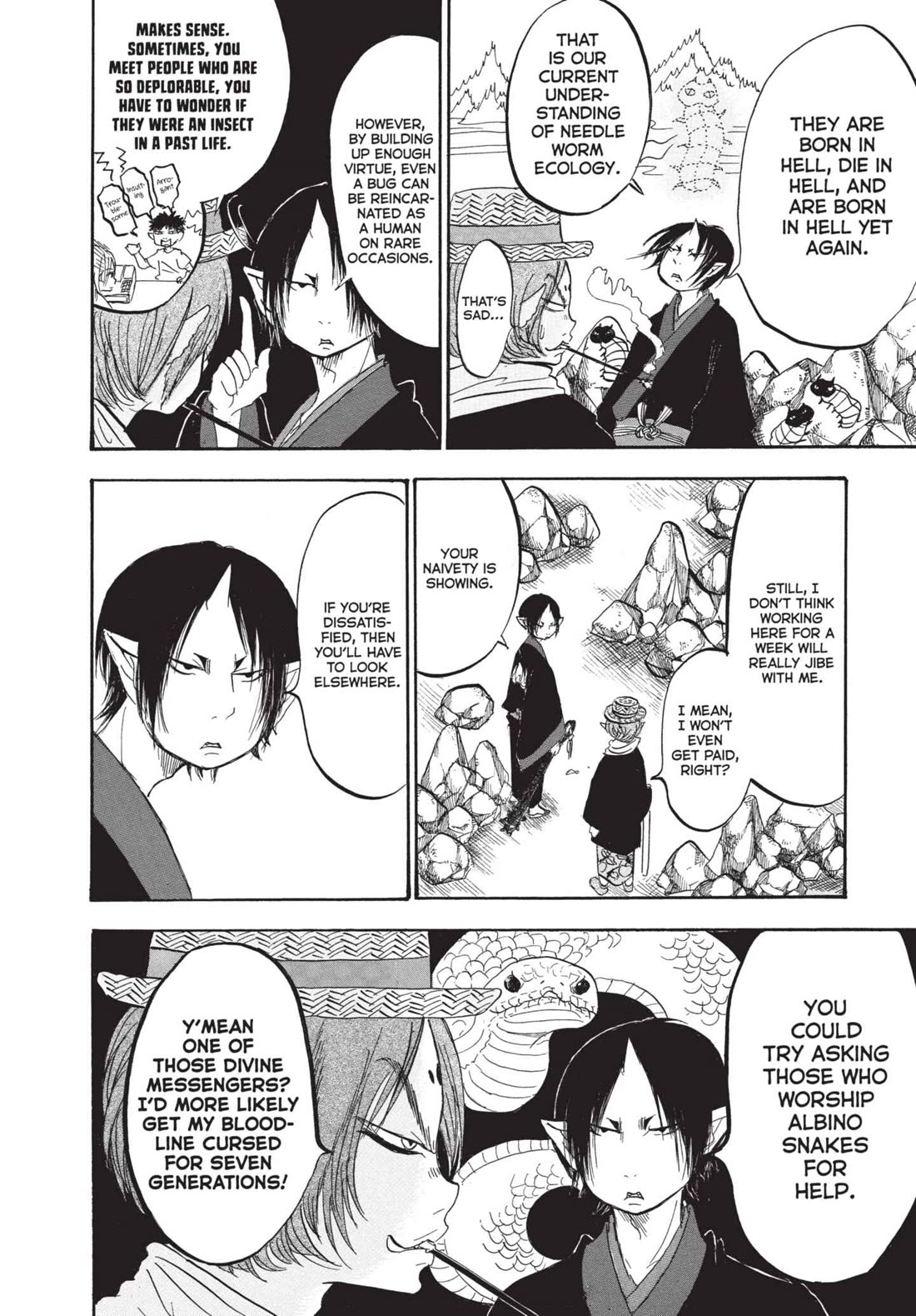 Hoozuki no Reitetsu Chapter 173 page 8 - Chapter 173: GON GETS TO WORK