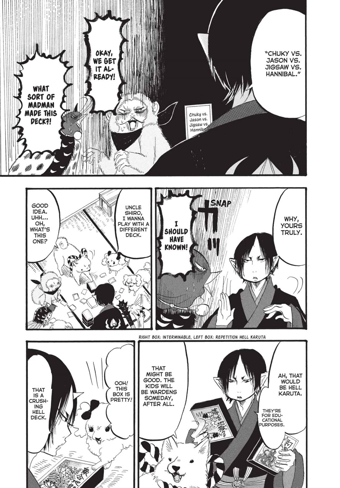 Hoozuki no Reitetsu Chapter 176 page 11 - Chapter 176: KARUTA