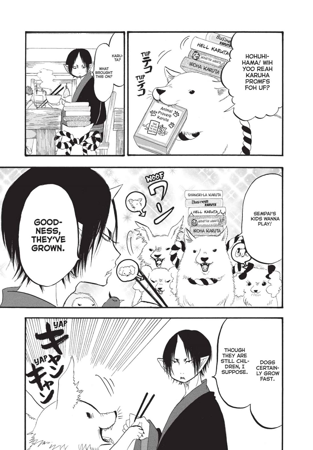 Hoozuki no Reitetsu Chapter 176 page 3 - Chapter 176: KARUTA