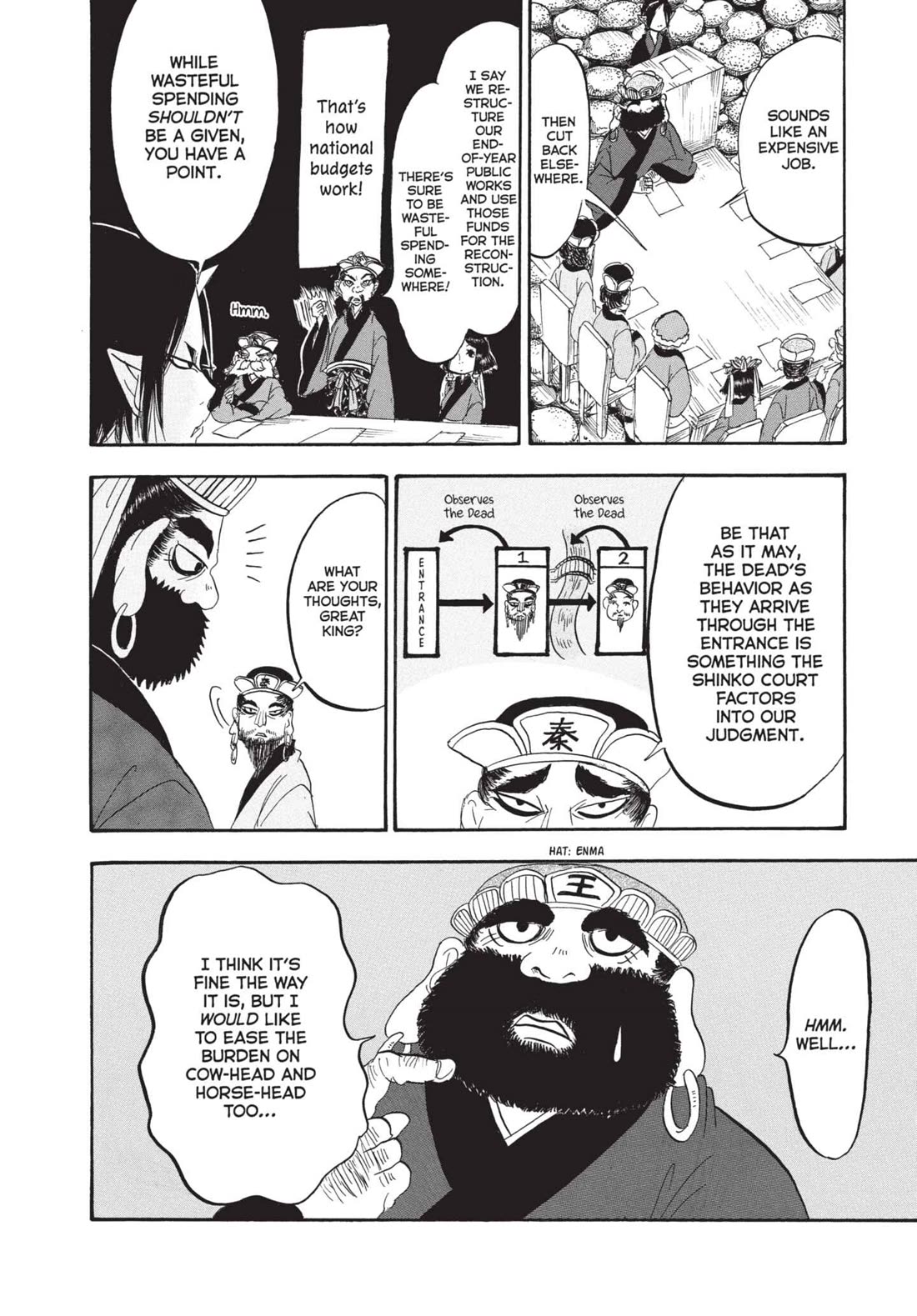 Hoozuki no Reitetsu Chapter 177 page 6 - Chapter 177: NECESSARY EXPENDITURES