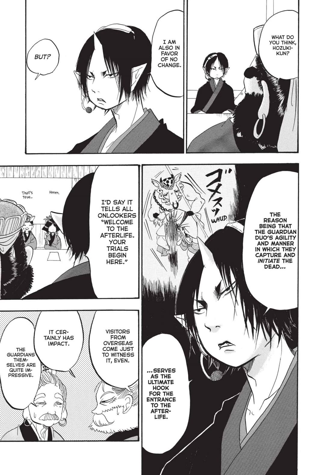 Hoozuki no Reitetsu Chapter 177 page 7 - Chapter 177: NECESSARY EXPENDITURES