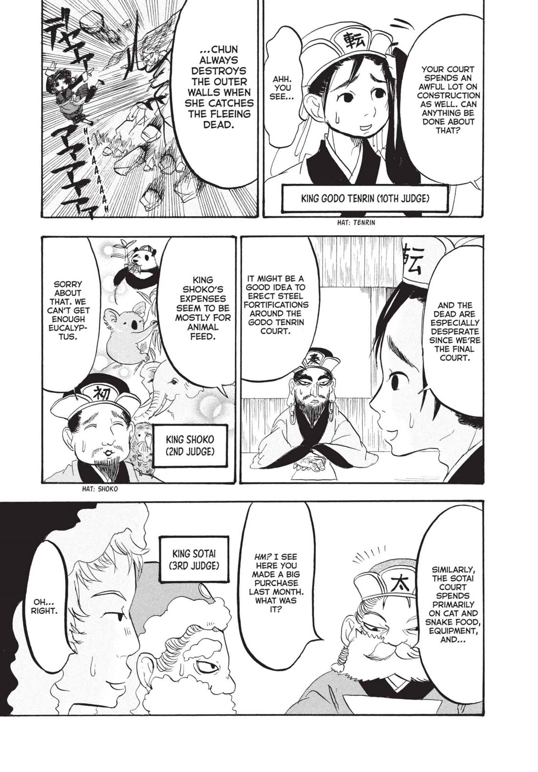 Hoozuki no Reitetsu Chapter 177 page 9 - Chapter 177: NECESSARY EXPENDITURES