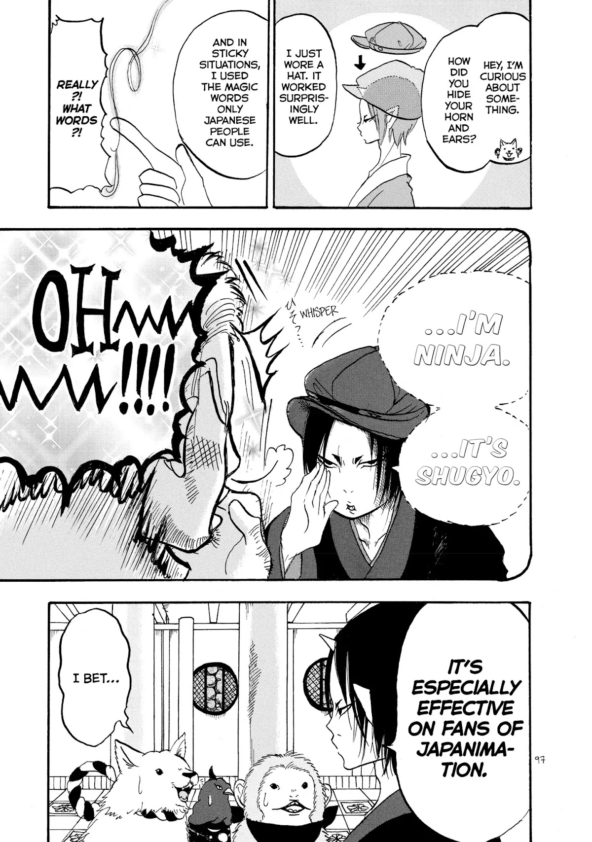 Hoozuki no Reitetsu Chapter 18 page 11 - Chapter 18: THE MUNDANE WORLD AS SEEN THROUGH ENMA'S CRYSTAL MIRROR