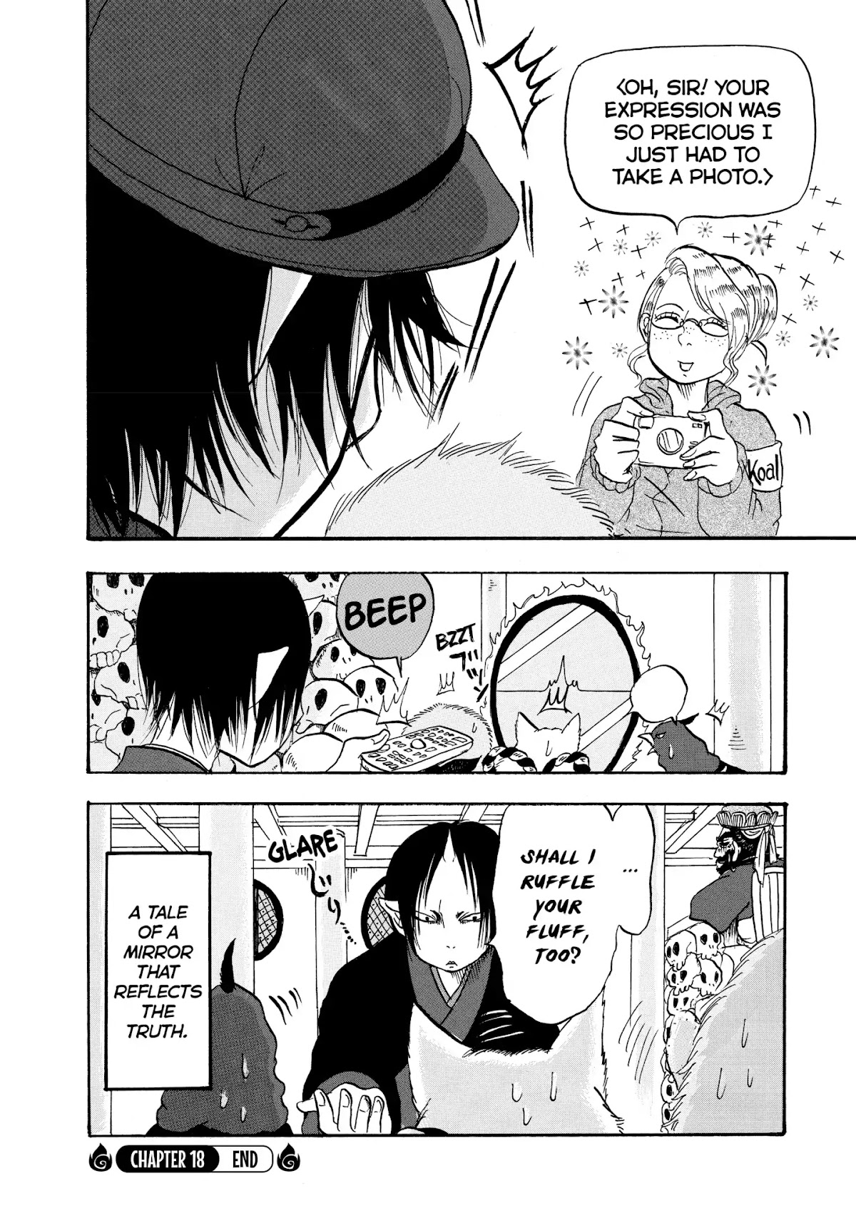 Hoozuki no Reitetsu Chapter 18 page 16 - Chapter 18: THE MUNDANE WORLD AS SEEN THROUGH ENMA'S CRYSTAL MIRROR