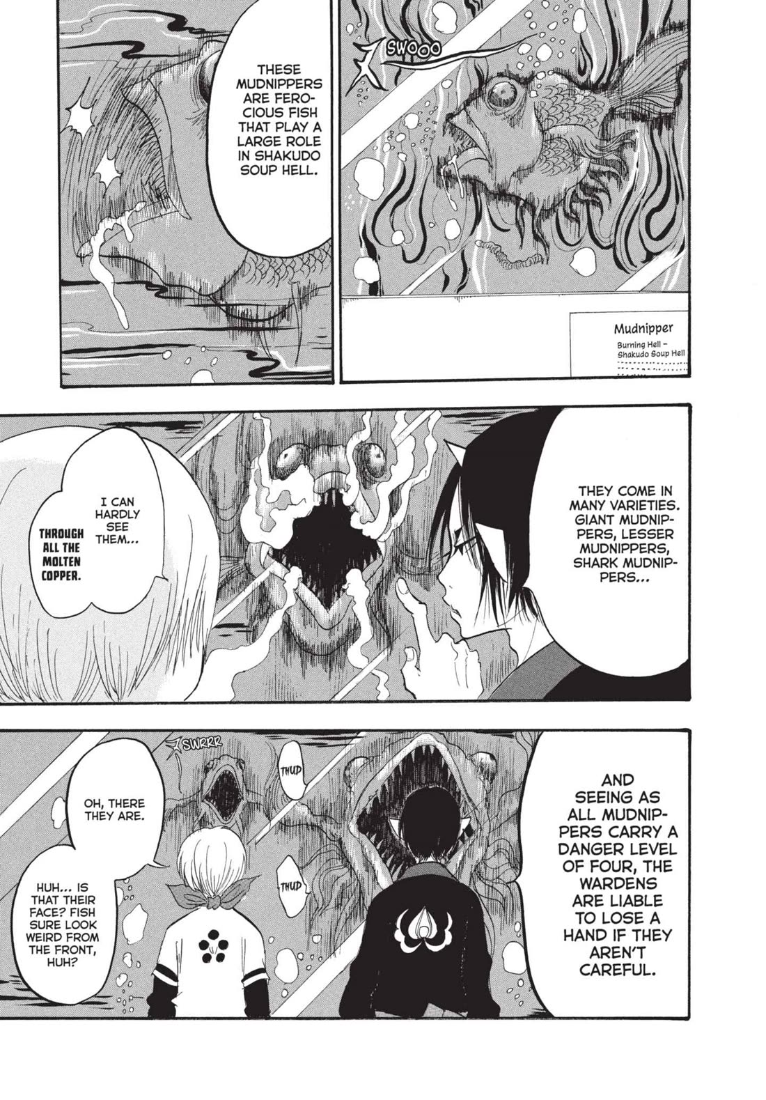 Hoozuki no Reitetsu Chapter 180 page 11 - Chapter 180: FISH HELL