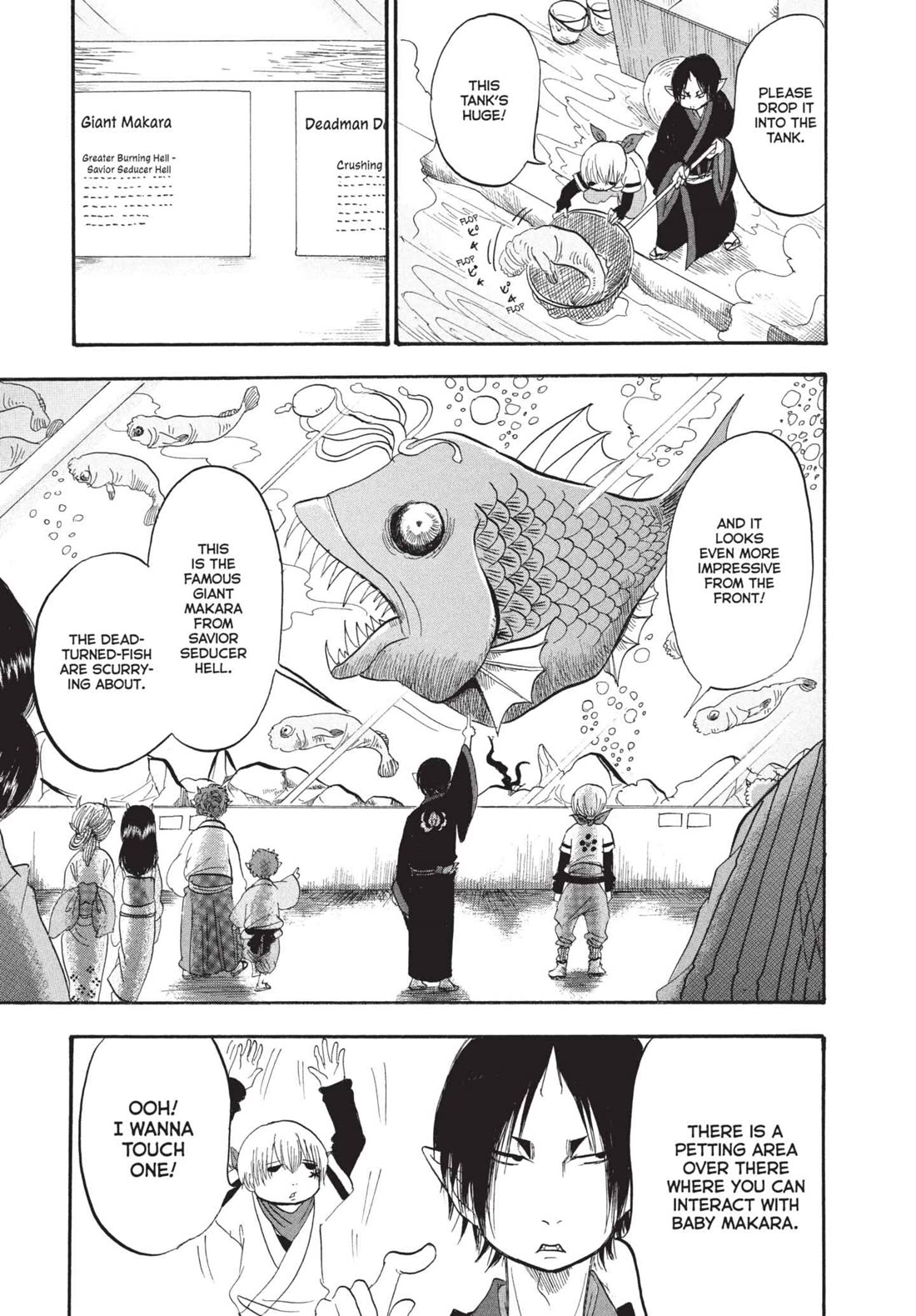 Hoozuki no Reitetsu Chapter 180 page 9 - Chapter 180: FISH HELL