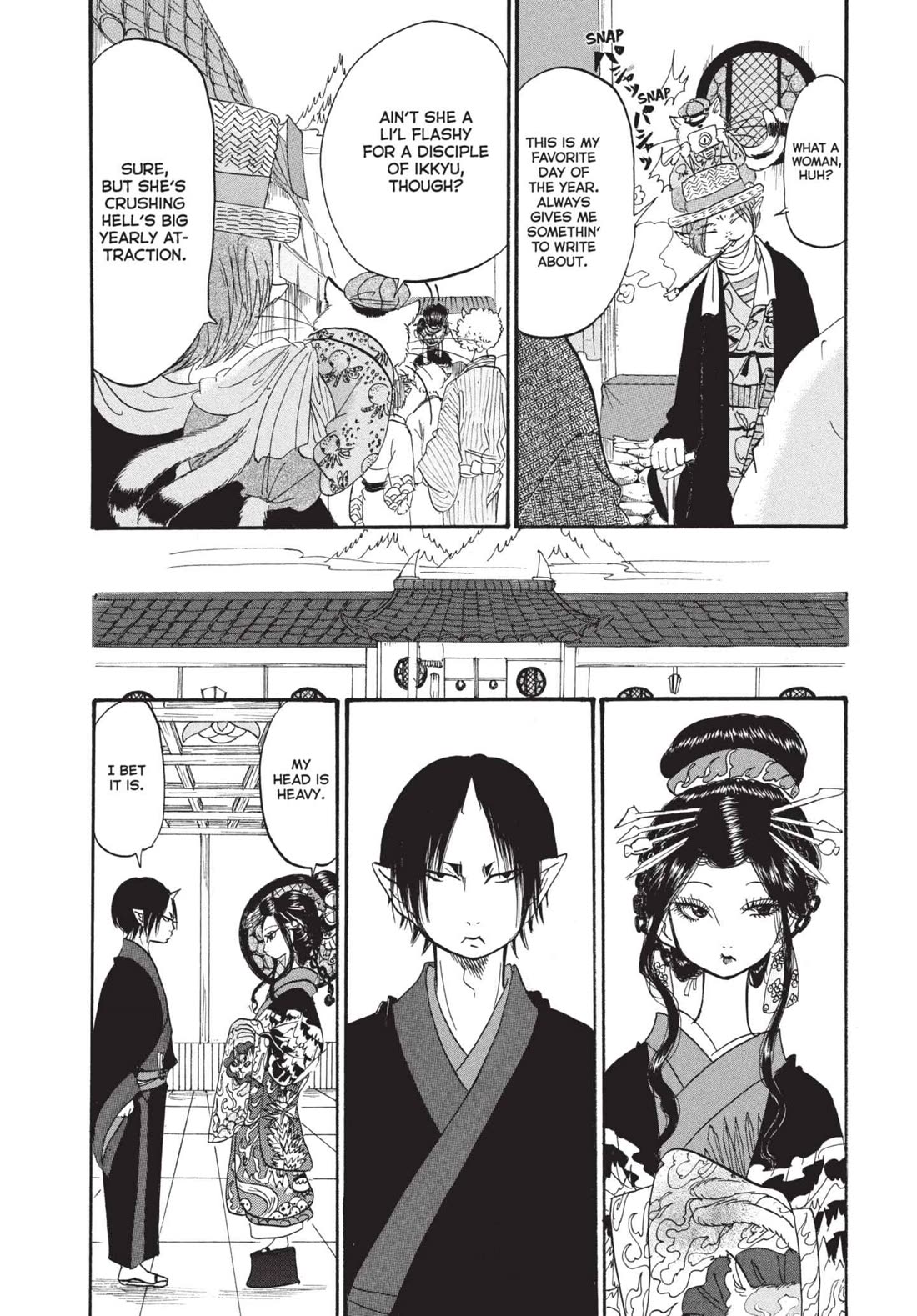 Hoozuki no Reitetsu Chapter 181 page 10 - Chapter 181: MISTRESS OF HELL
