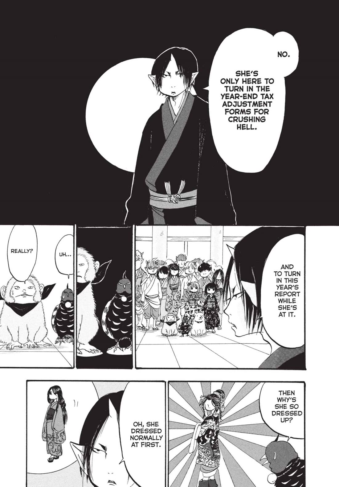 Hoozuki no Reitetsu Chapter 181 page 13 - Chapter 181: MISTRESS OF HELL