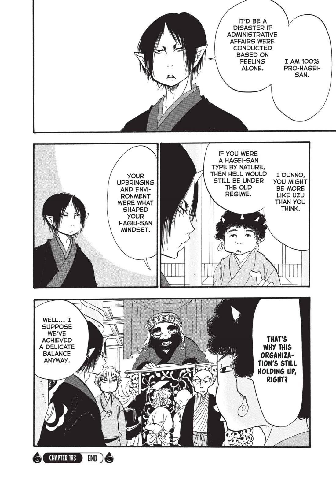 Hoozuki no Reitetsu Chapter 183 page 16 - Chapter 183: IS HELL YOUR INTENDED DISTINATION?