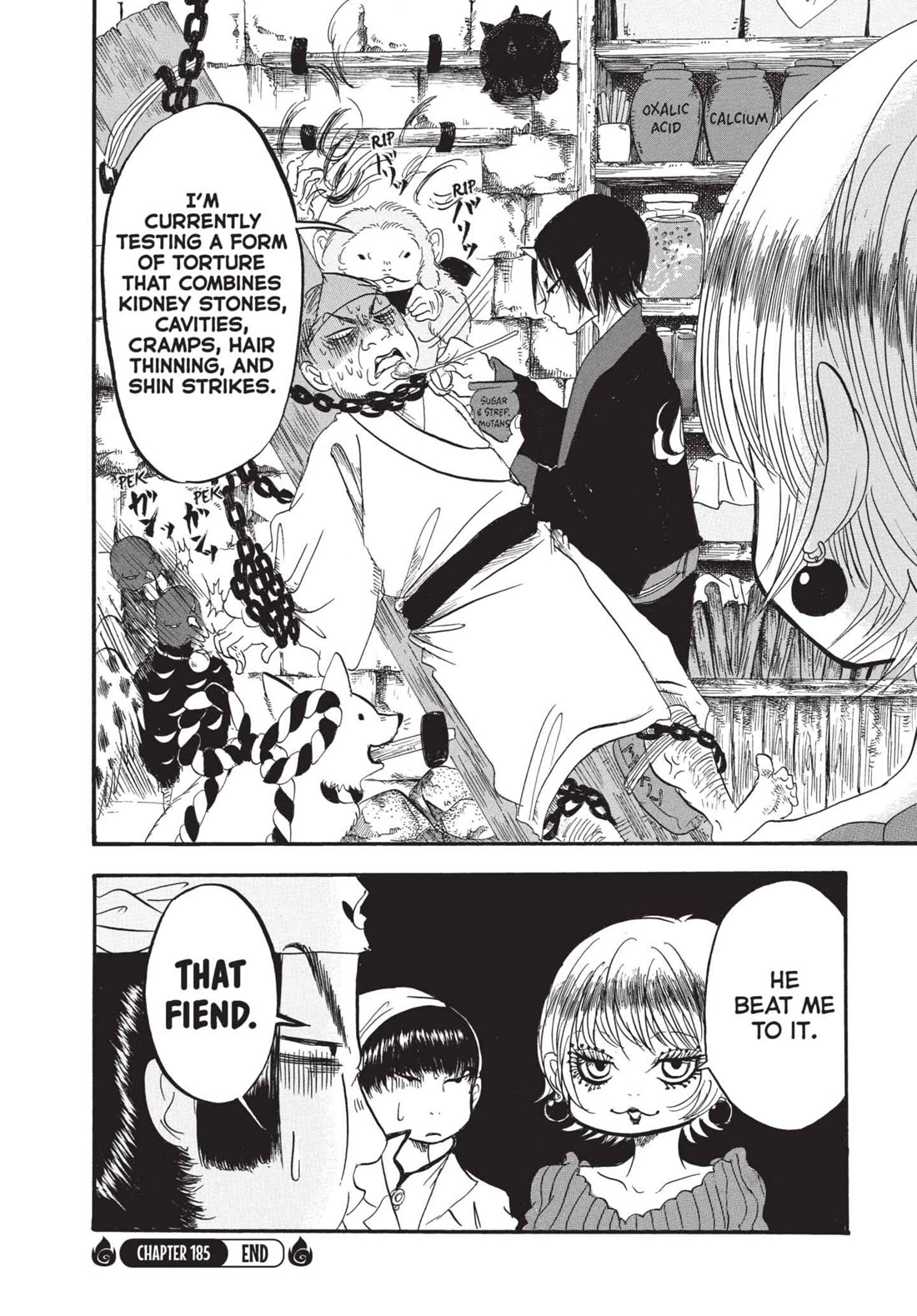 Hoozuki no Reitetsu Chapter 185 page 14 - Chapter 185: BASICALLY POISON