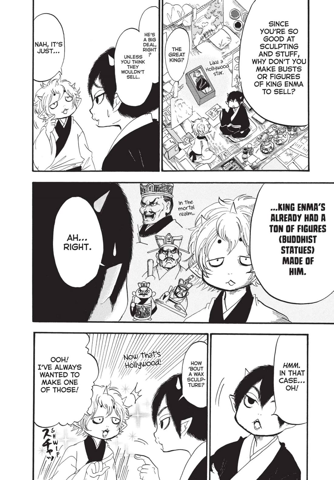 Hoozuki no Reitetsu Chapter 186 page 10 - Chapter 186: STATUES