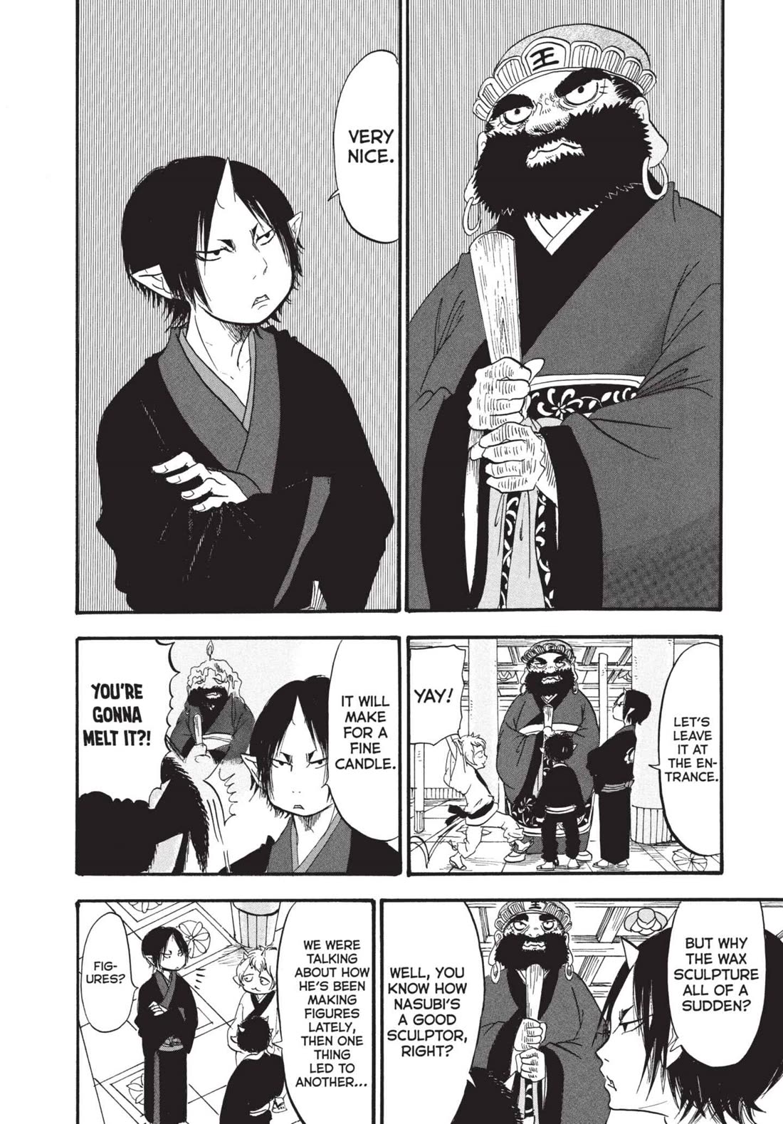 Hoozuki no Reitetsu Chapter 186 page 12 - Chapter 186: STATUES