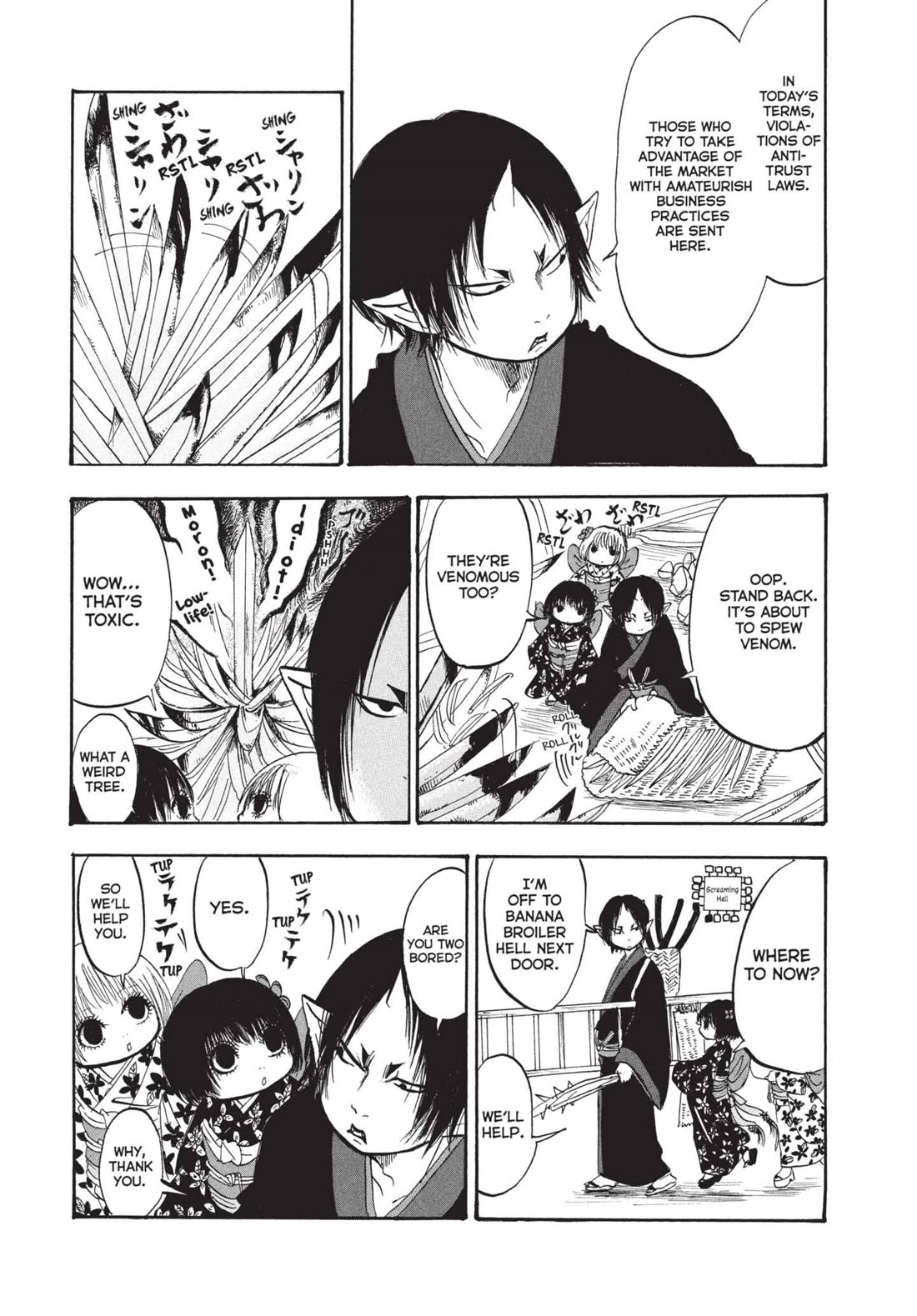 Hoozuki no Reitetsu Chapter 187 page 9 - Chapter 187: WASTE-FREE