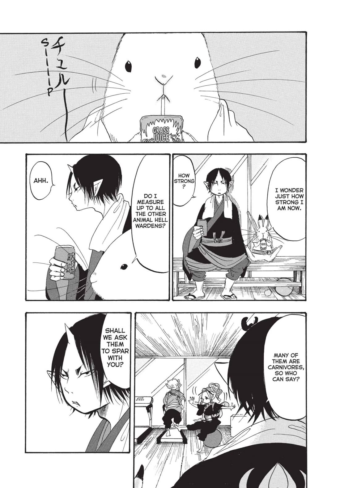 Hoozuki no Reitetsu Chapter 188 page 3 - Chapter 188: MIXED MARTIAL ARTS CONTEST