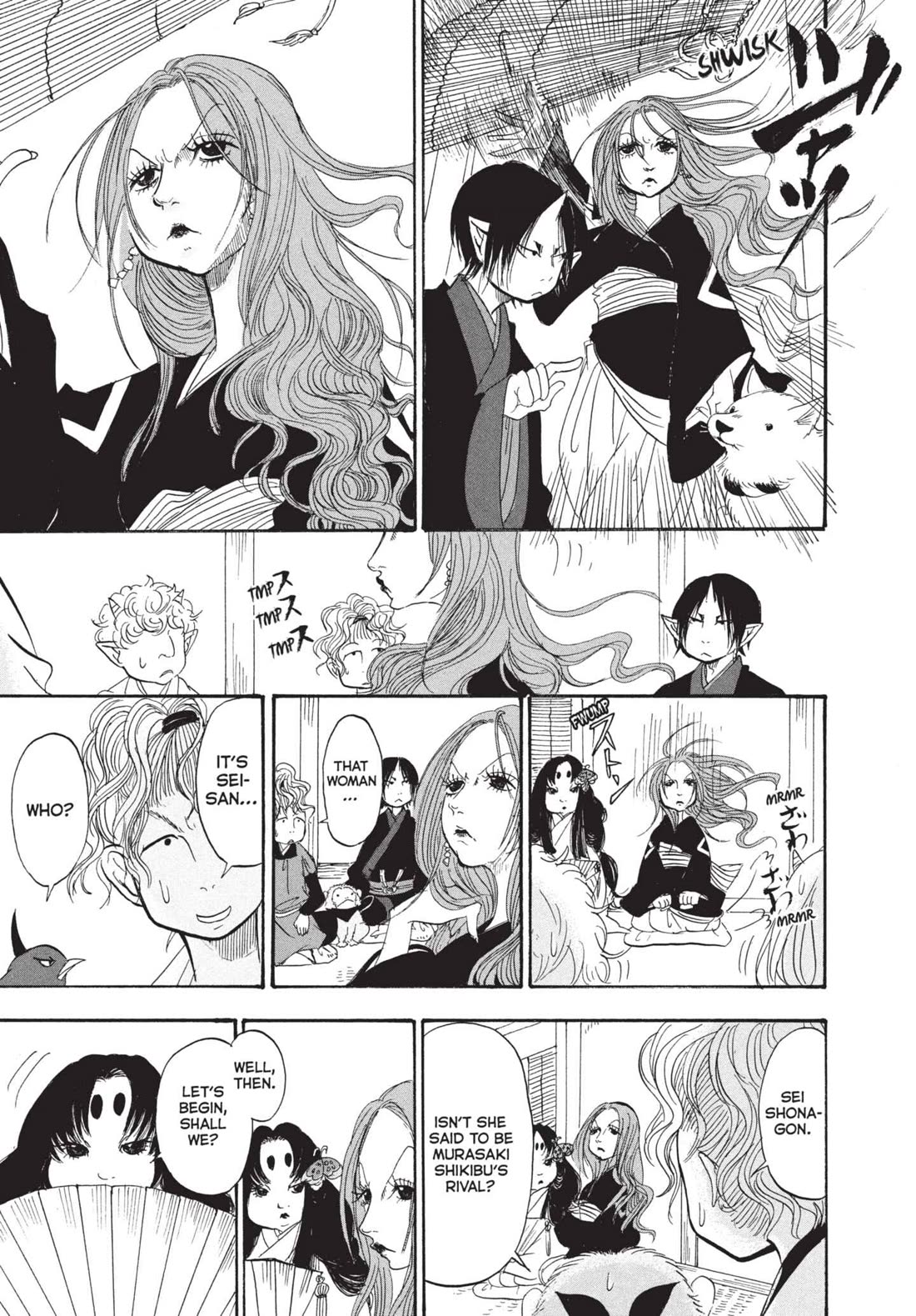 Hoozuki no Reitetsu Chapter 191 page 11 - Chapter 191: THE HEIAN ARISTOCRATS' NOT-SO-PEACEFUL POETRY CONTEST