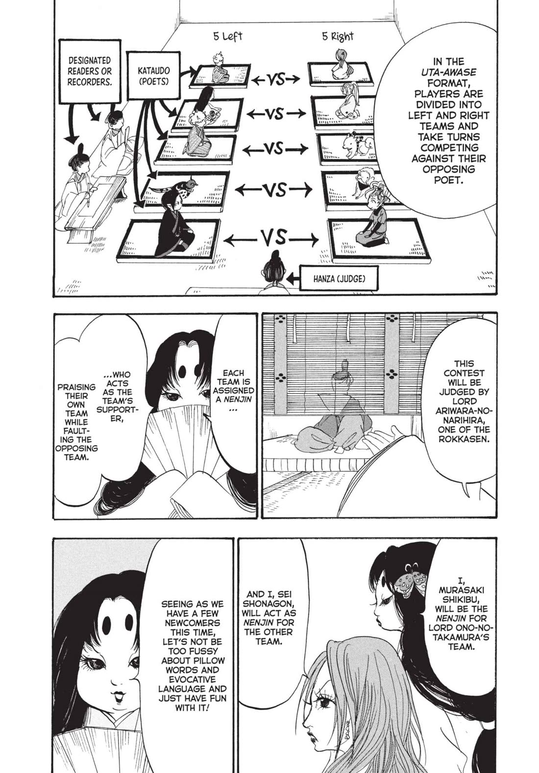 Hoozuki no Reitetsu Chapter 191 page 12 - Chapter 191: THE HEIAN ARISTOCRATS' NOT-SO-PEACEFUL POETRY CONTEST
