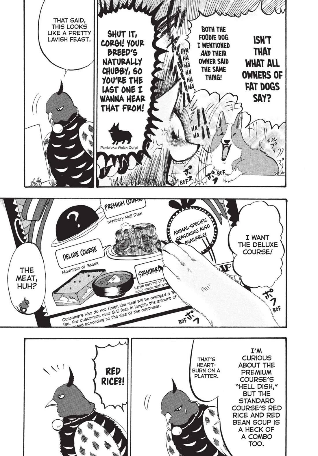 Hoozuki no Reitetsu Chapter 193 page 5 - Chapter 193: ONE SOUP, THREE DISHES, TEN MEATS