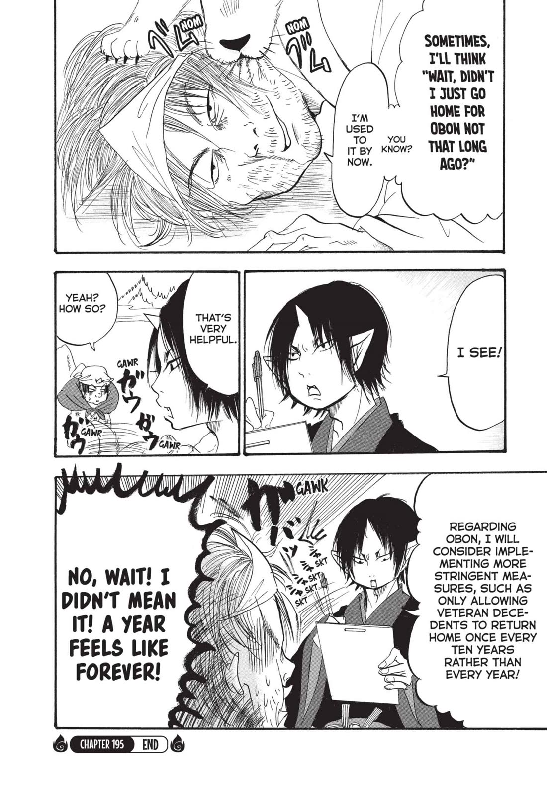 Hoozuki no Reitetsu Chapter 195 page 16 - Chapter 195: TIME