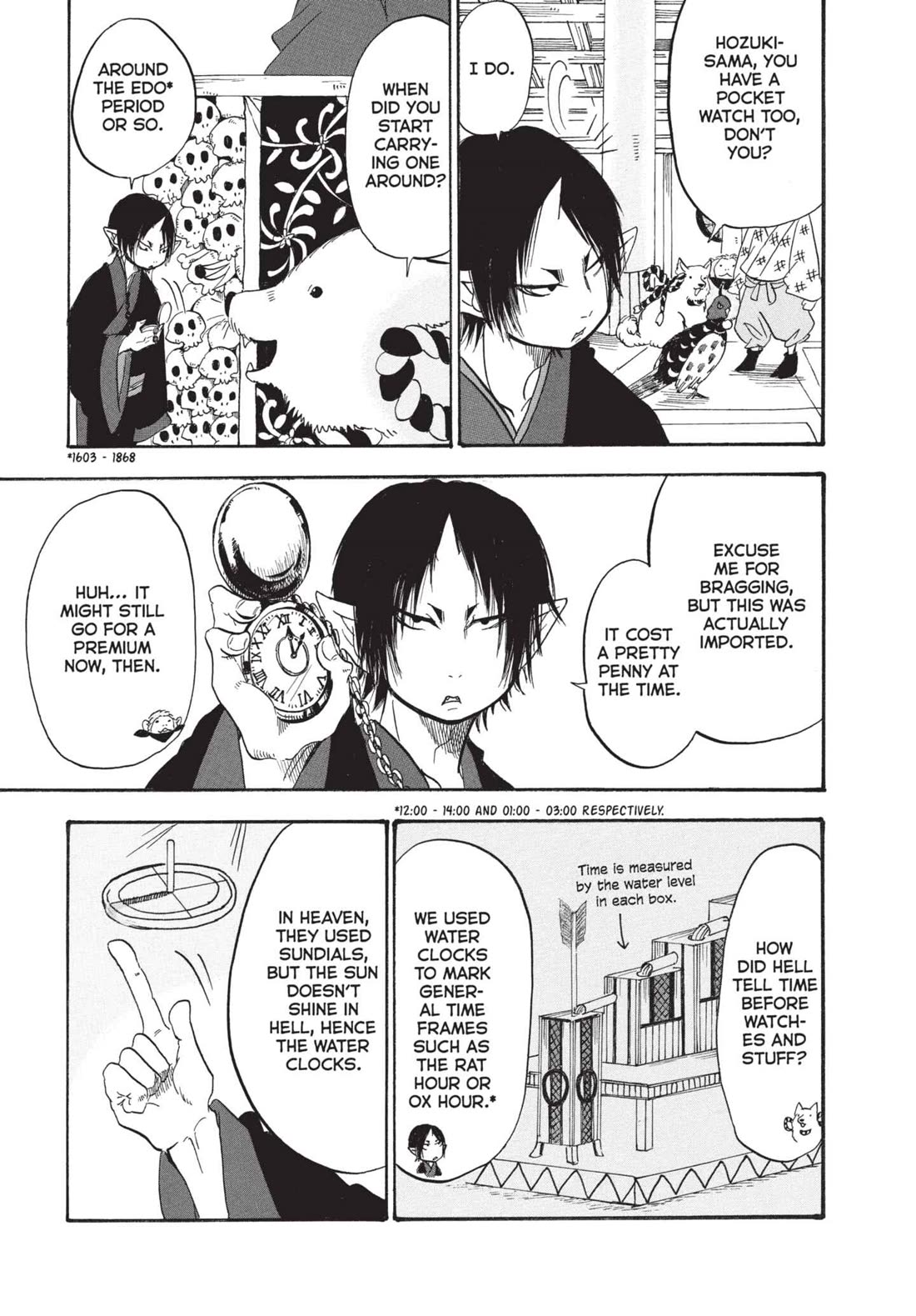 Hoozuki no Reitetsu Chapter 195 page 9 - Chapter 195: TIME