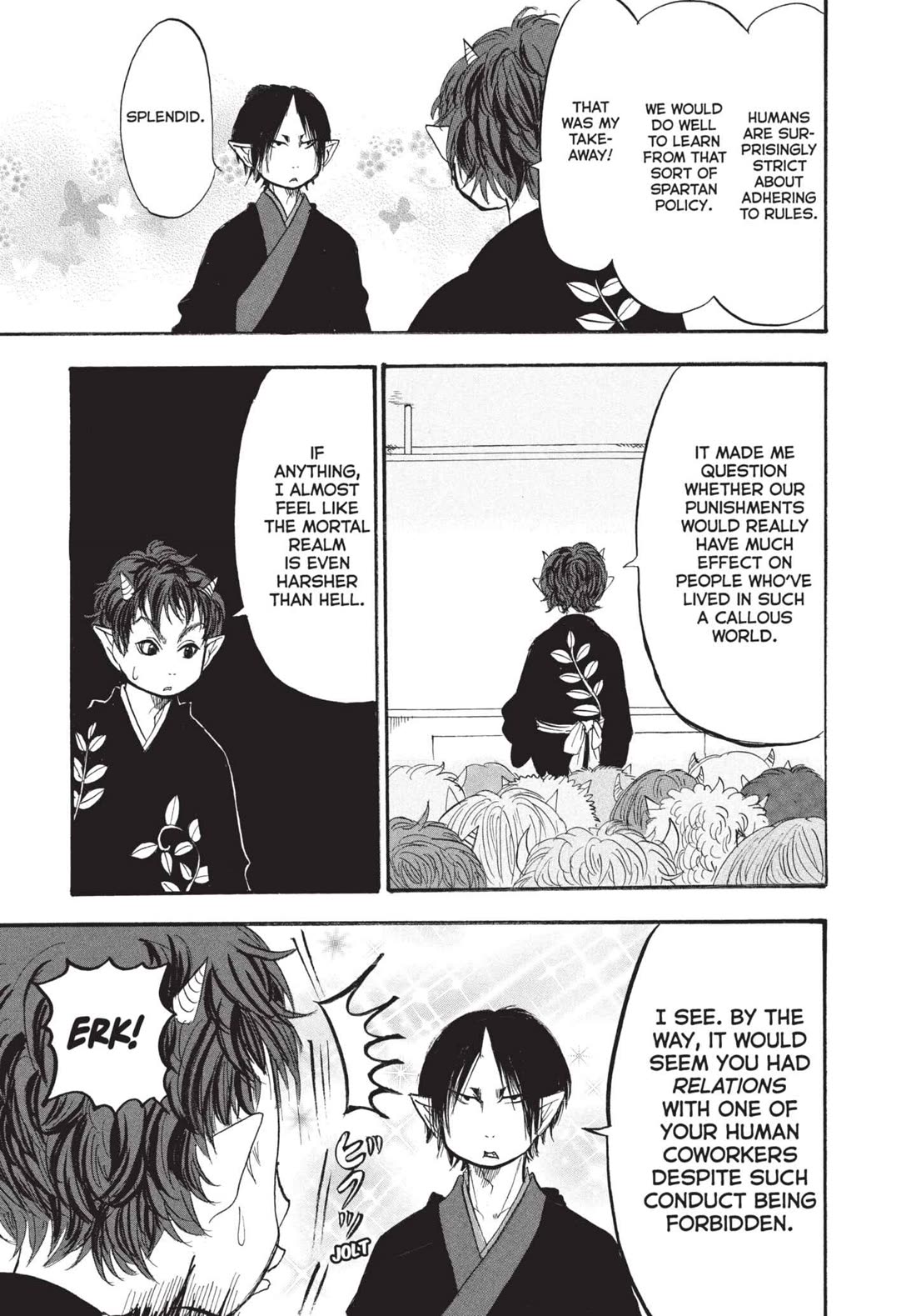 Hoozuki no Reitetsu Chapter 196 page 15 - Chapter 196: DESPICTIONS OF TOKYO HELL