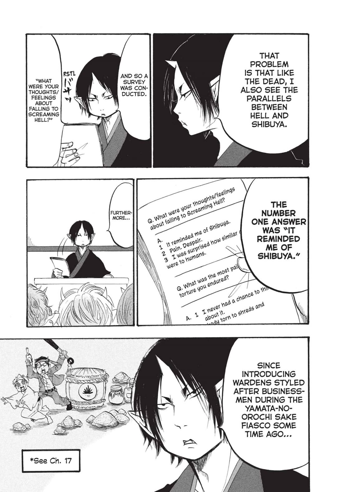 Hoozuki no Reitetsu Chapter 196 page 7 - Chapter 196: DESPICTIONS OF TOKYO HELL