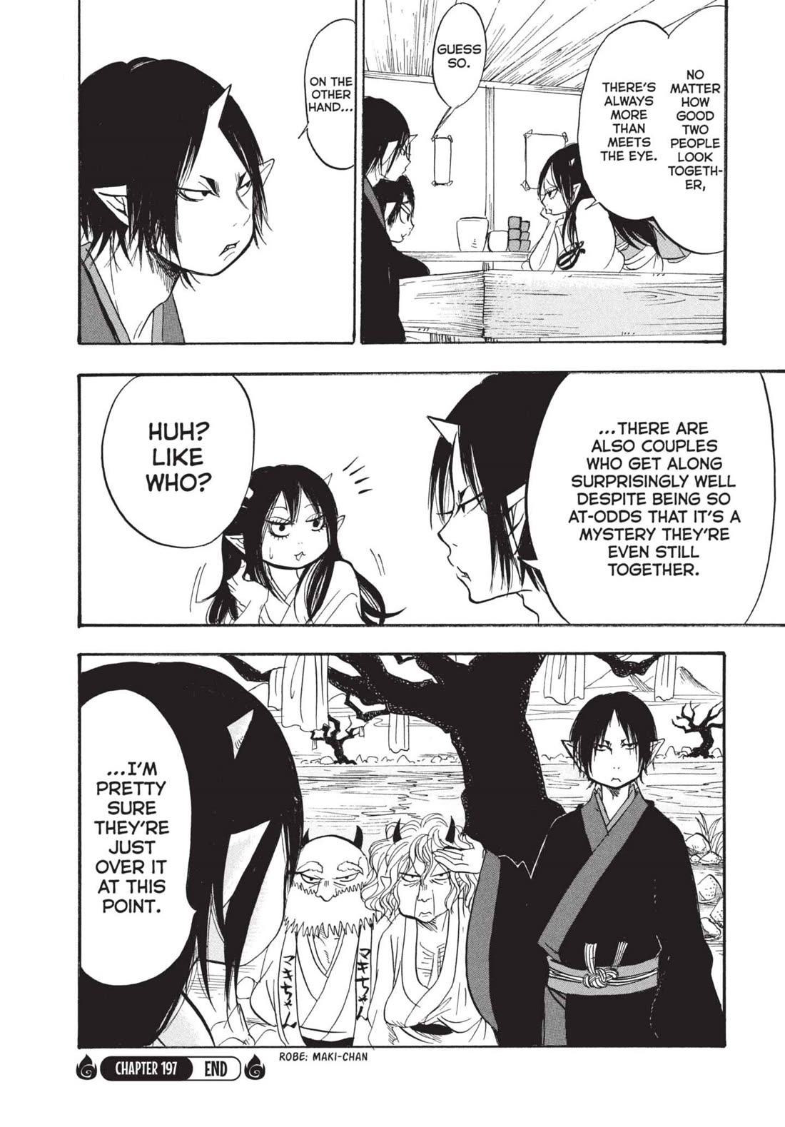Hoozuki no Reitetsu Chapter 197 page 16 - Chapter 197: MARRIAGES ARE MADE IN HELL