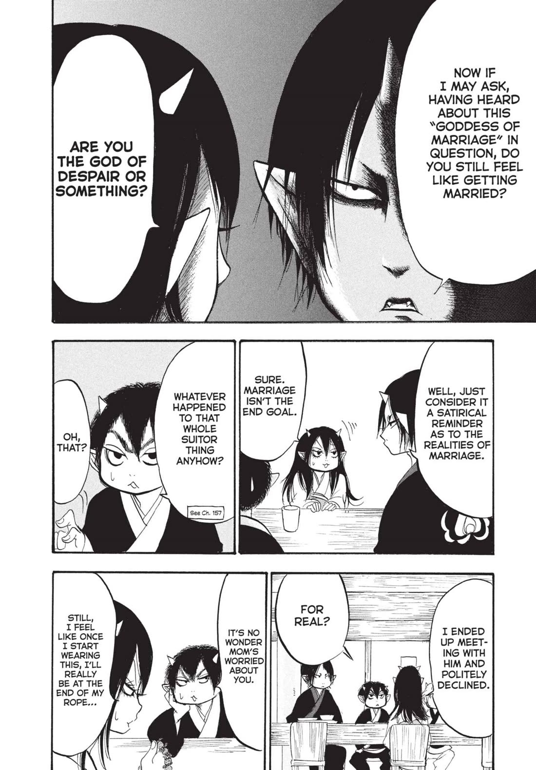 Hoozuki no Reitetsu Chapter 197 page 8 - Chapter 197: MARRIAGES ARE MADE IN HELL
