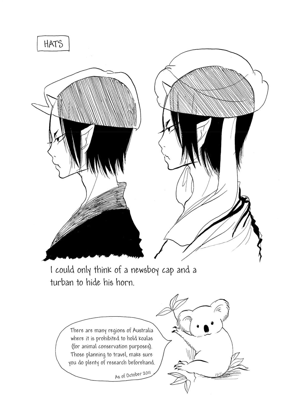 Hoozuki no Reitetsu Chapter 20.6 page 10 - Vol.3 Extra Chapters: HELL AFFAIRS AND THIS AND THAT - SATA 5: RIGHT-HAND BLUES REVISITED