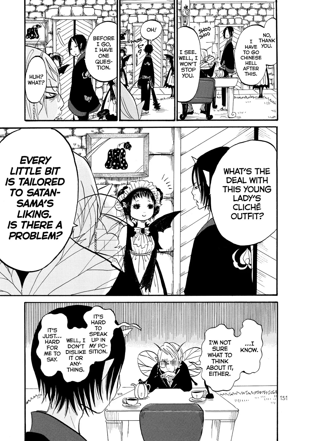 Hoozuki no Reitetsu Chapter 20.6 page 5 - Vol.3 Extra Chapters: HELL AFFAIRS AND THIS AND THAT - SATA 5: RIGHT-HAND BLUES REVISITED