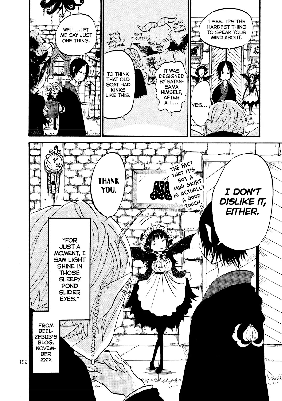 Hoozuki no Reitetsu Chapter 20.6 page 6 - Vol.3 Extra Chapters: HELL AFFAIRS AND THIS AND THAT - SATA 5: RIGHT-HAND BLUES REVISITED