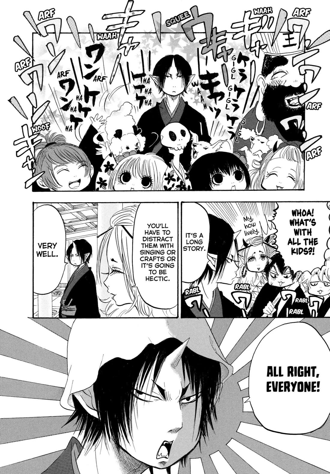 Hoozuki no Reitetsu Chapter 200 page 10 - Chapter 200: KIDS ARE MAGMA